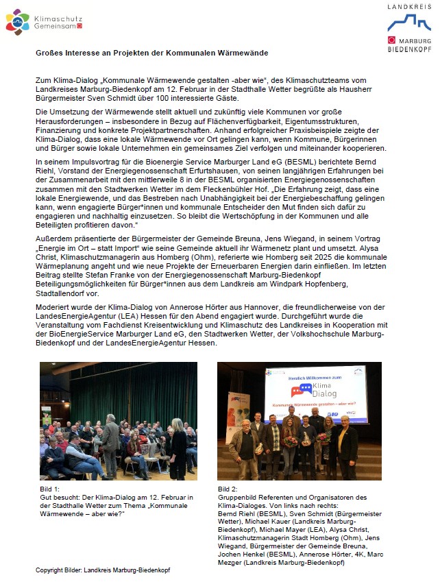 Veranstalter und Präsentierende