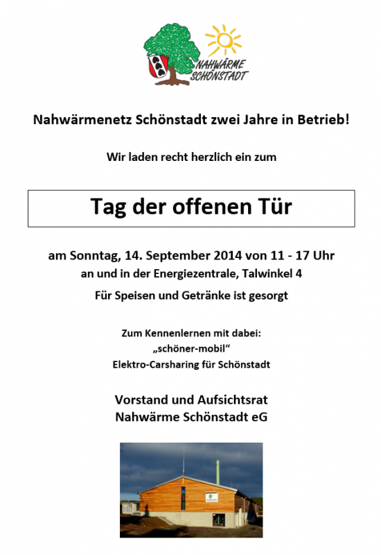 Einladung schönstadt