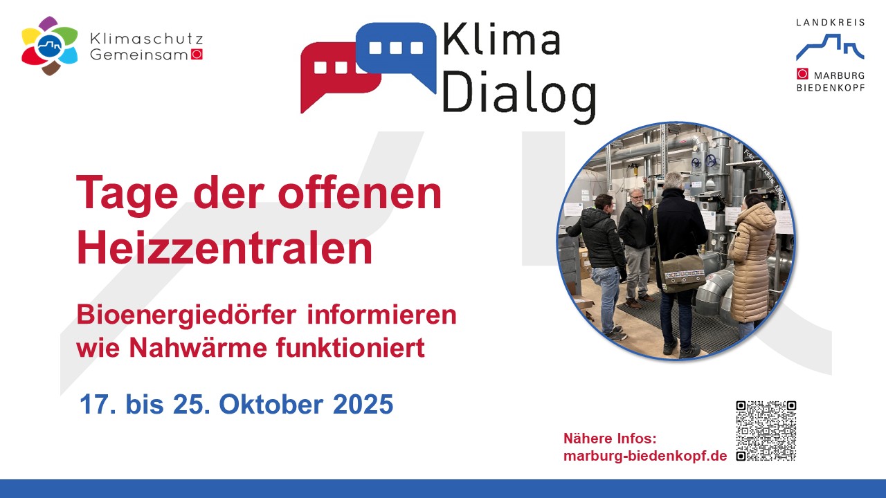 Hinweis Tag der offenen Heizzgentralen